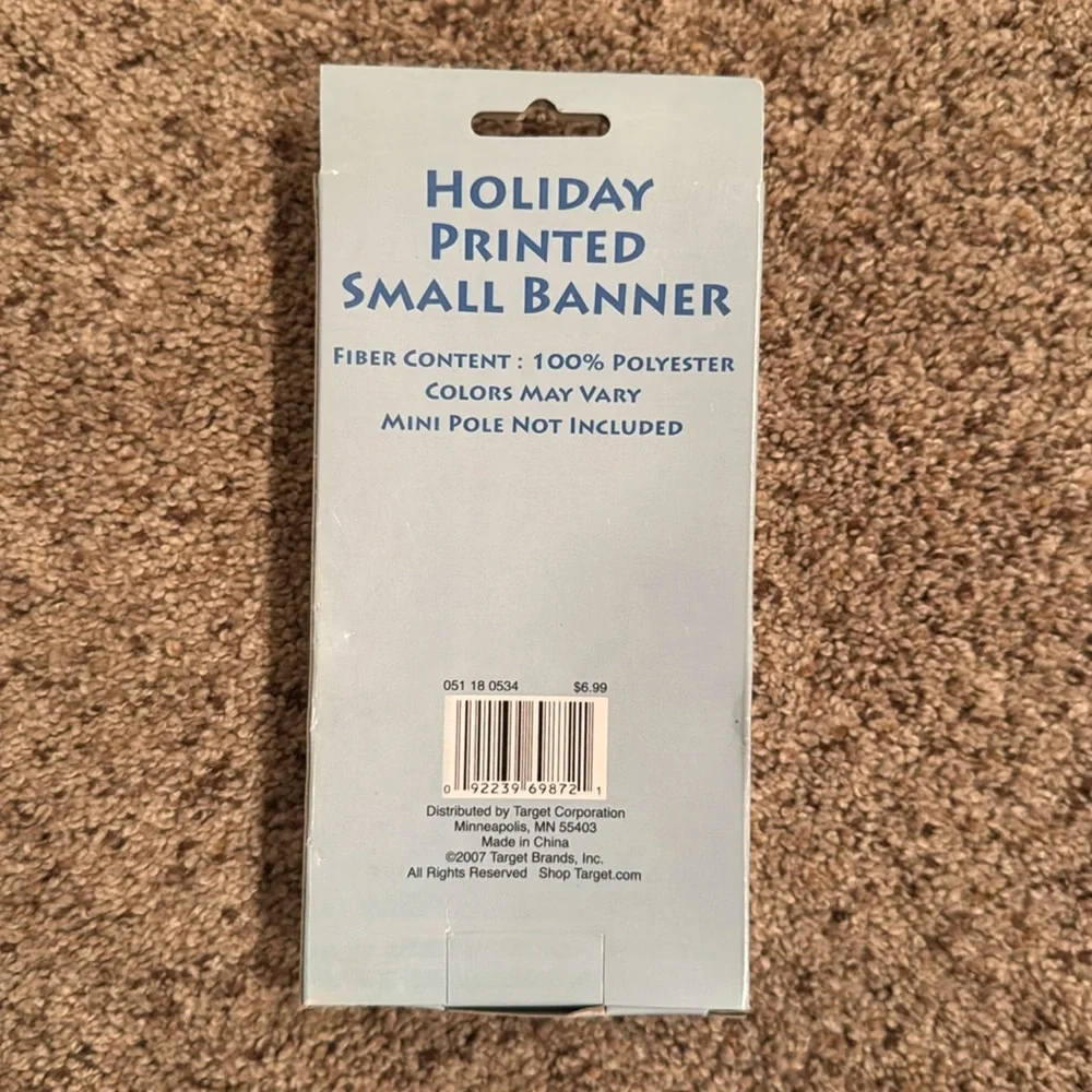 NWT Target holiday banner